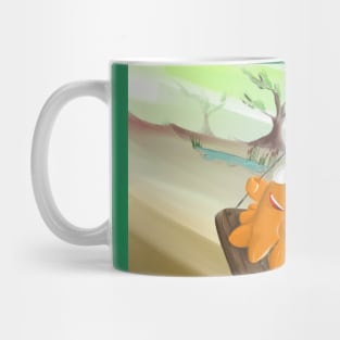 Slime on a swing Mug